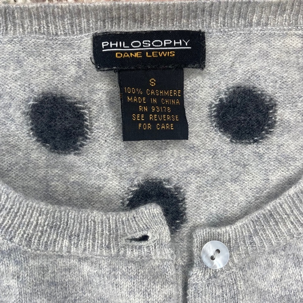 Philosophy 3/4 sleeve cashmere cardigan